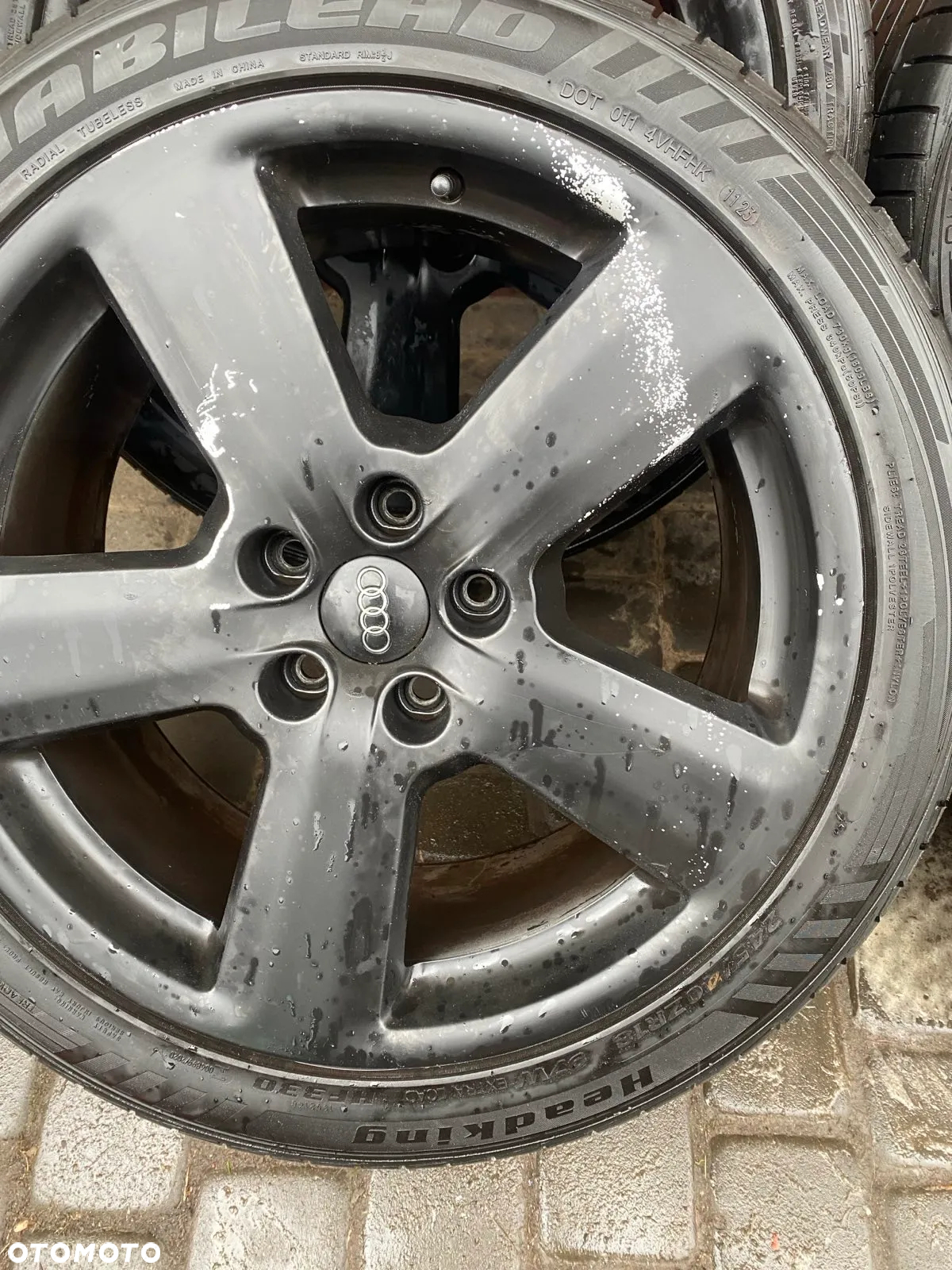 Felgi alufelgi koła 18 5x112 Audi łopaty opony lato 2023 rok 245/40/18 - 4