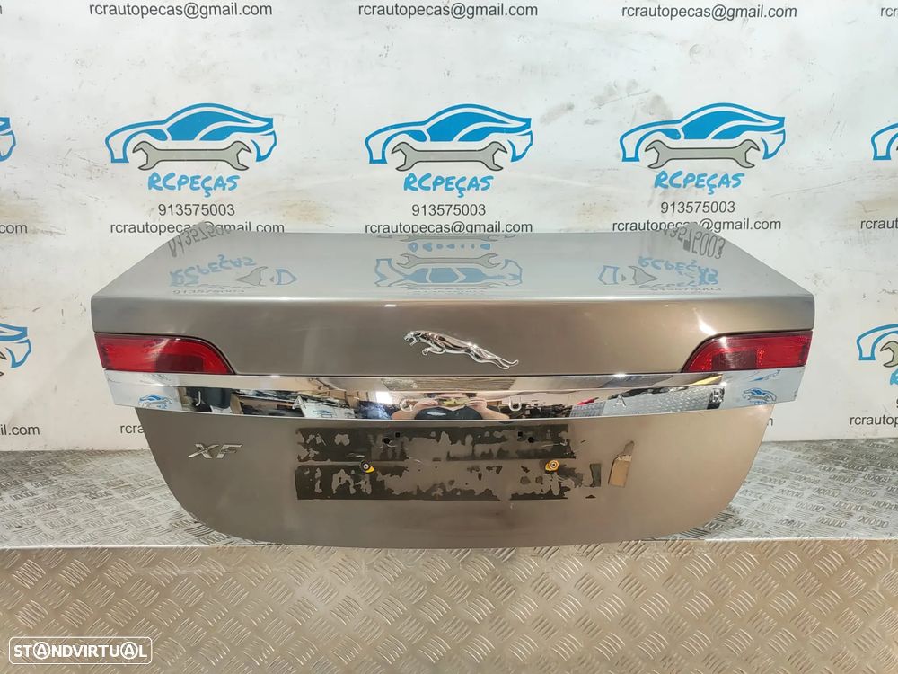 Porta Tampa Mala Jaguar XF 1 I X250 Farolins Fecho Puxador - 1