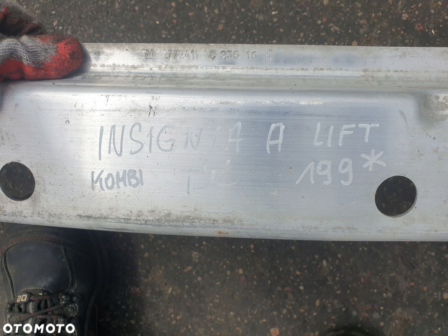 BELKA POD ZDERZAK TYLNA TYŁ OPEL INSIGNIA A LIFT KOMBI - 7