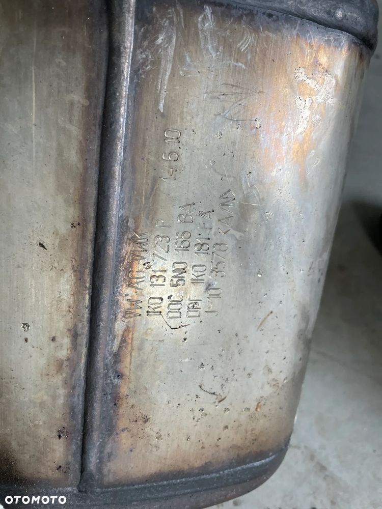 VW SKODA AUDI superb II katalizator filtr cząstek stałych 1K0131723P - 2