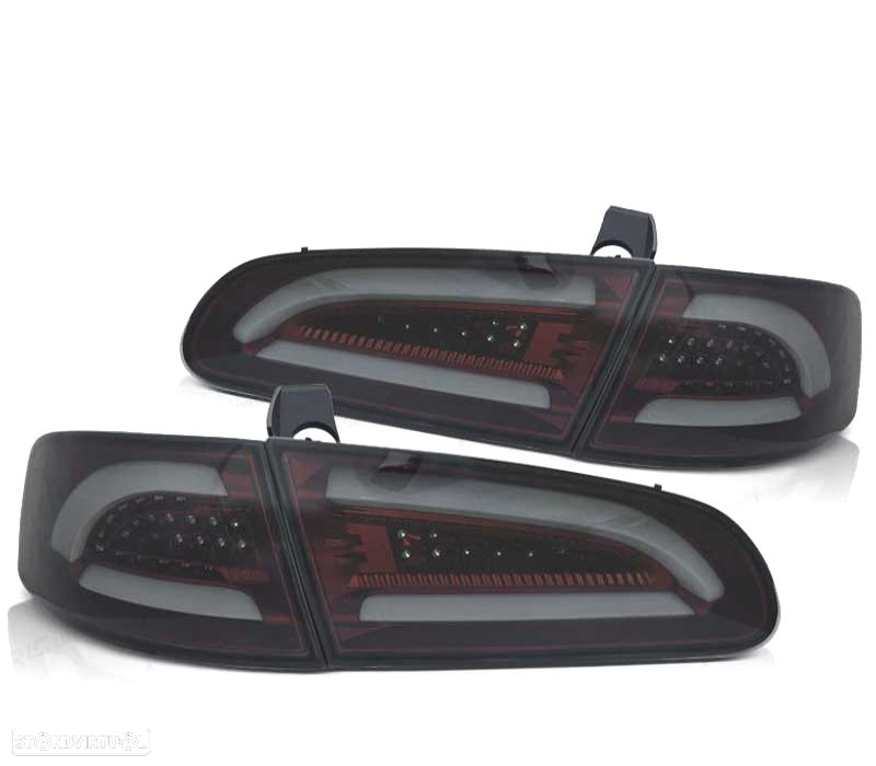 FAROLINS LED BAR PARA SEAT IBIZA 6L 02-08 VERMELHO ESCURECIDOS - 4