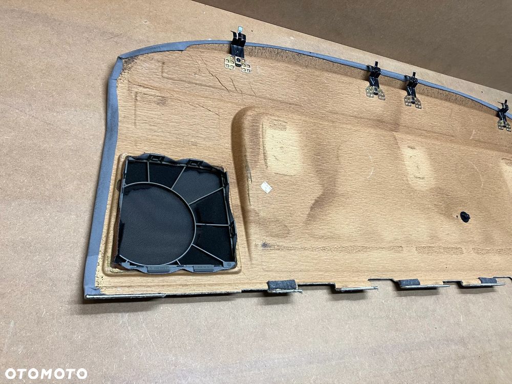 PÓŁKA TYLNA BMW E34 SEDAN SZARA SIWA MASKOWNICE GŁOŚNIKÓW 1946083 - 5