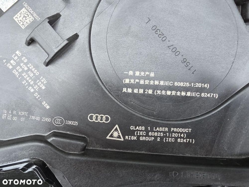 AUDI Q7 SQ7 4M0 4M LIFT Lampa lewa przód Full Led Laser 4M0941085C 19-24 - 10