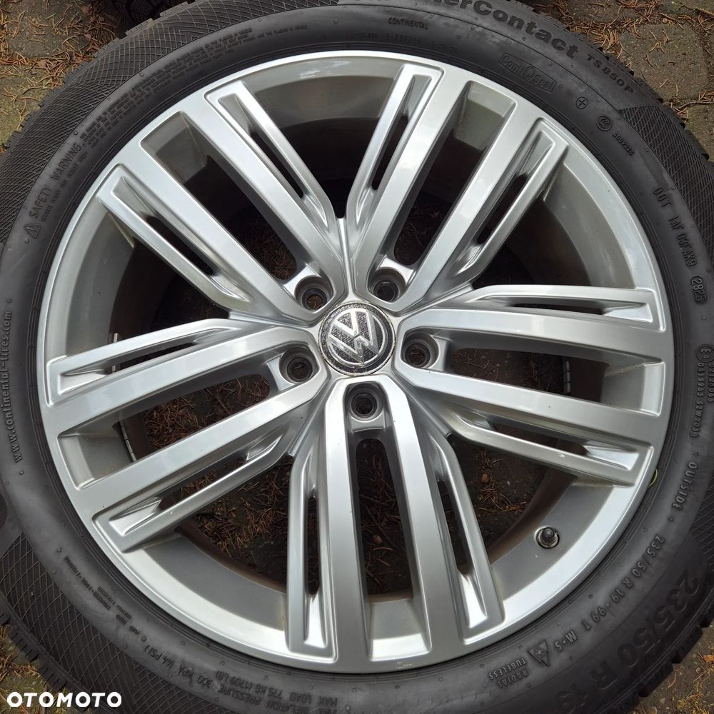 ZIMA KOŁA ORYGINAŁ VW TIGUAN 2 R-LINE Q3 SKODA KODIAQ TARRACO 235/50 R19 2025r - 3