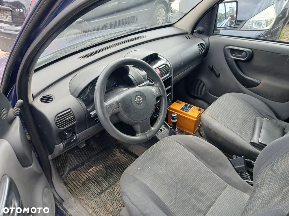 opel combo c fotel kanapa deska kokpit podsufitka boczek podłokietnik licznik panel szyb stacyjka - 2