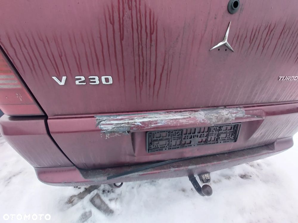 MERCEDES VITO W638 KLAPA BAGAŻNIKA TYLNA TYŁ KOMPLETNA nr. 13/1 - 2