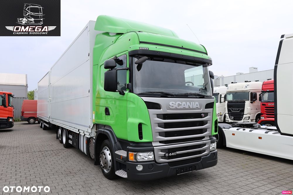 Scania G 440 PDE 237 Tyś km !!! ZESTAW / TANDEM / Kufer / Kontener / - 3