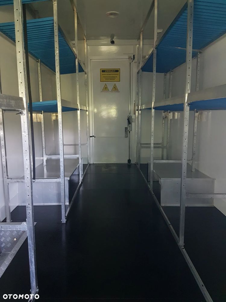 Iveco DAILY KONTENER NISKOPODŁOGOWY 4,43x2,23x2,42 SKLEP FOODTRUCK BAR KLIMA KONIOWÓZ KAMPER - 36