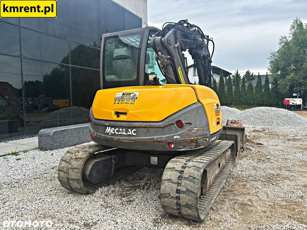 Mecalac 8 MCR MINI-KOPARKA 2010R | MECALAC 6 MCR, JCB 8065 8080 8085 85 Z VOLVO ECR 88, CAT 308, 307 , BOBCAT 80 KOMATSU PC 88 - 18