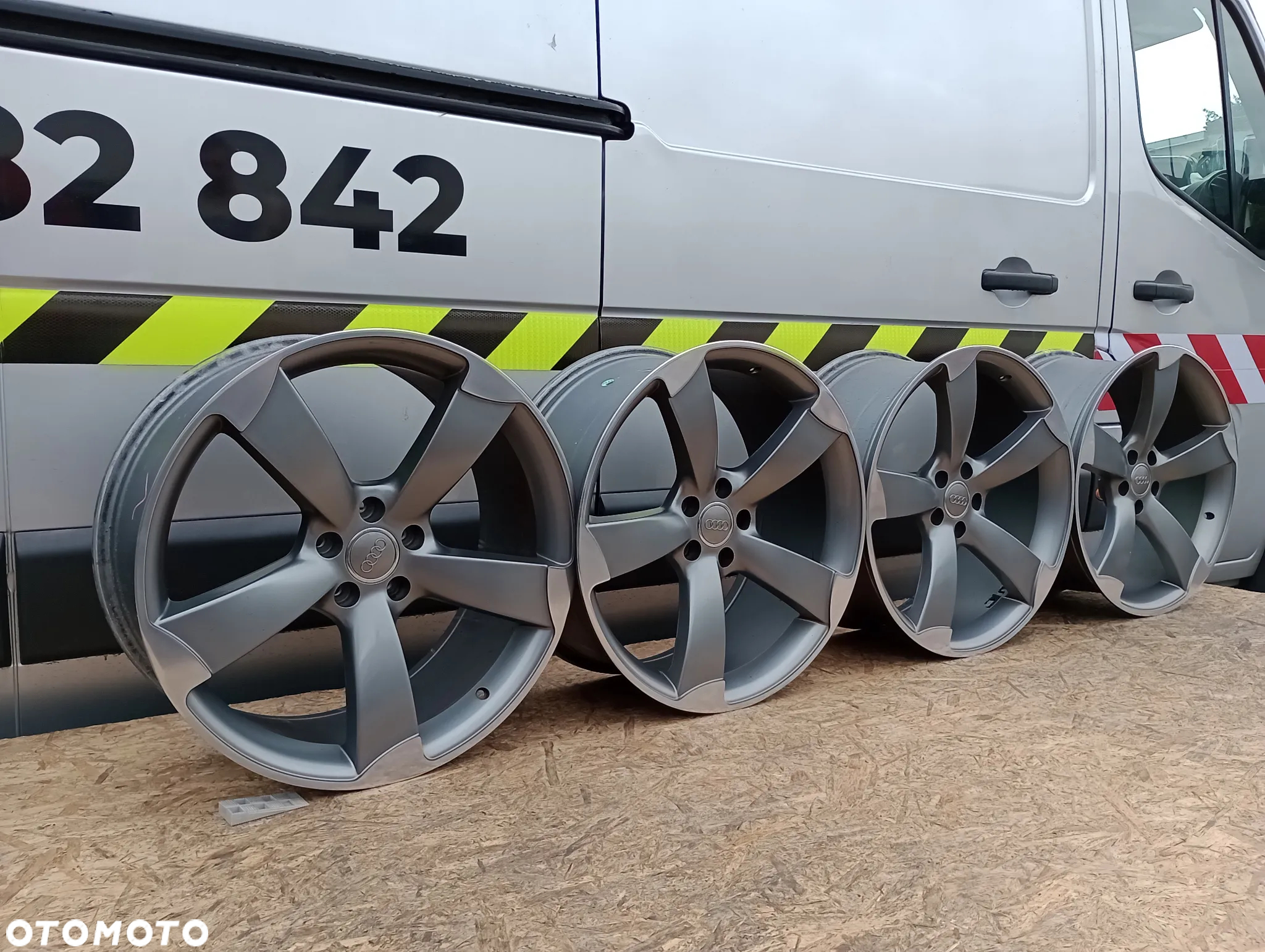 FELGI ALUMINIOWE 5x112 R20 9J ET35 66,6 AUDI A4 A5 A6 A7 A8 Q2 Q3 Q5 - 2