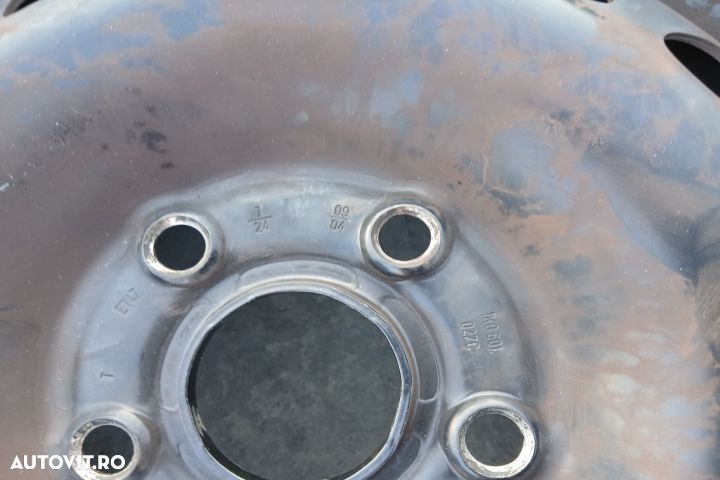 Jante tabla cu anvelope 15 - set 195/65 R15 1K0601027C 6JX15H2 ET47 1 - 4