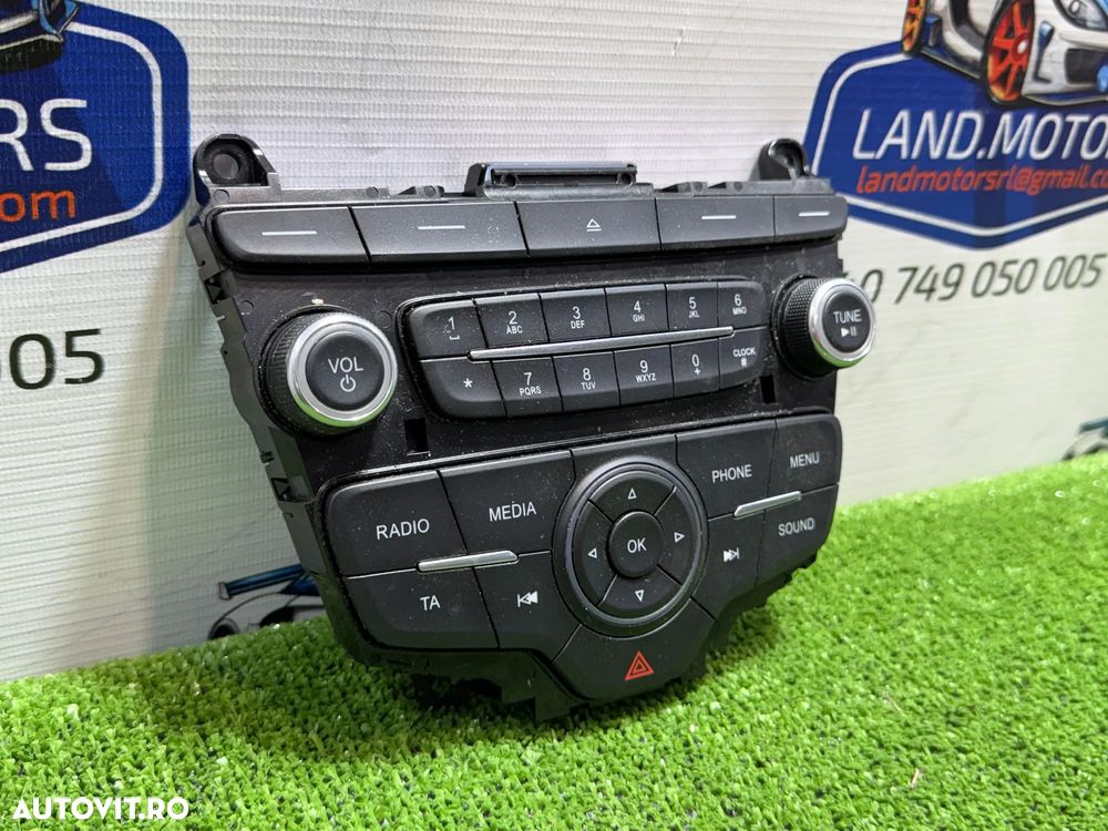 PANOU COMANDA CLIMA / AC / AUDIO FORD FOCUS MK3 2015 1.0 BENZINA COD OEM F1ET-18K811-BC / 2149918 / HATCHBACK 2014-2019 - 3