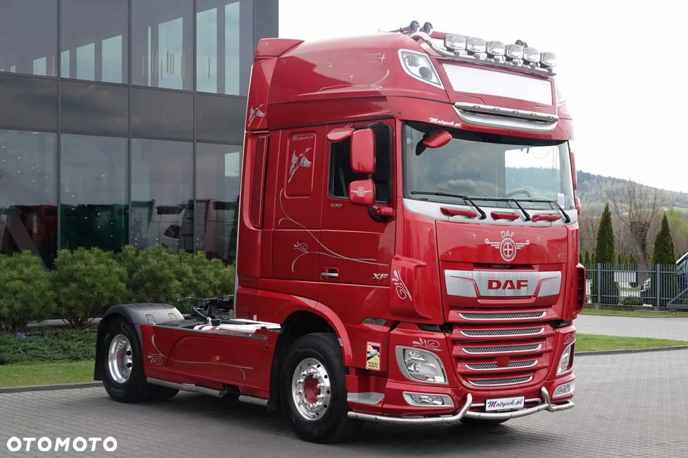 DAF XF 530 / HYDRAULIKA / KLIMA POSTOJOWA  /  SUPER SPACE CAB / CAŁA NA PODUSZKACH / TV / ALUFELGI - 5