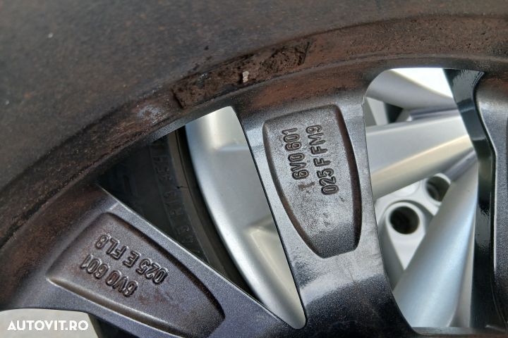 Jante aliaj cu anvelope 16 - set 6V0601025F 215/45 R16 7JX16H2 ET46 6 - 8