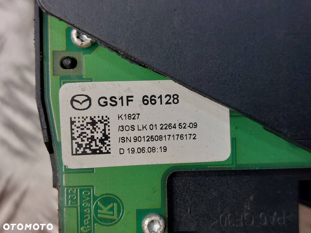 MANETKA PRZEŁĄCZNIK ZESPOLONY TAŚMA MAZDA 6 II GH GS1G66120A DF7566122 - 7