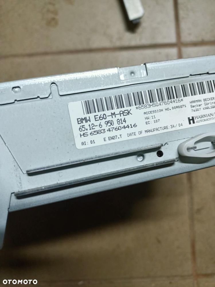 Nawigacja nawi czytnik DVD BMW E60 E61 M-Ask 6955347 6950814 - 3