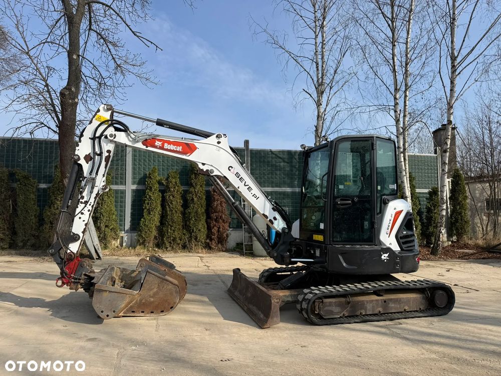 Bobcat E 50 z - Szybkozłacze hydr. , skarpówka hydrauliczna , łyżka 30 cm + 60 cm - 1