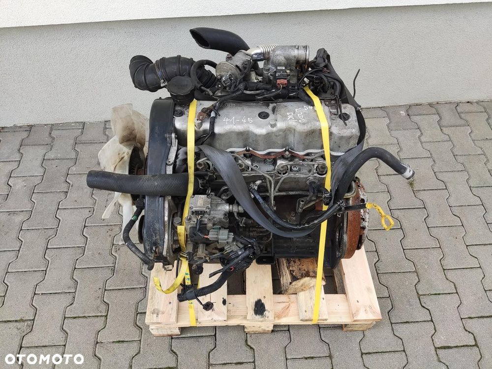 SILNIK KOMPLETNY WTRYSKIWACZE TURBINA MITSUBISHI L200 III 2.5 TD D4BH - 2