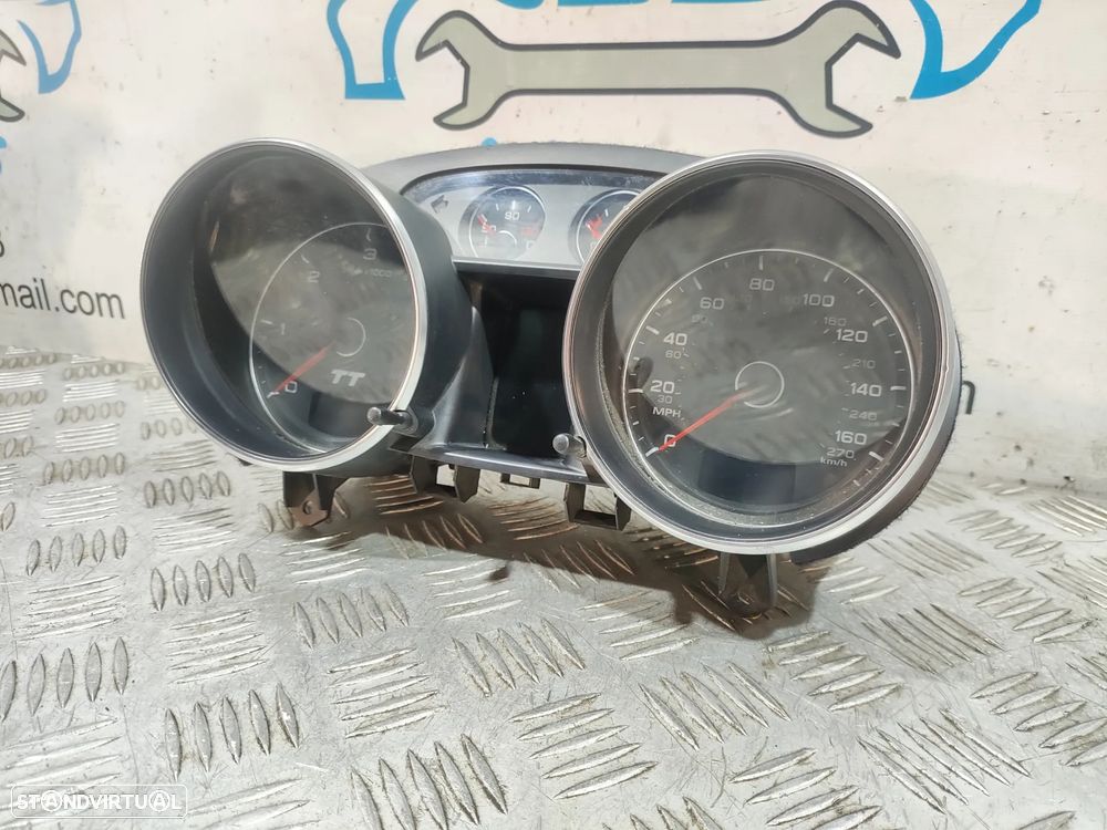 Quadrante painel de instrumentos Audi TT 8J - 3