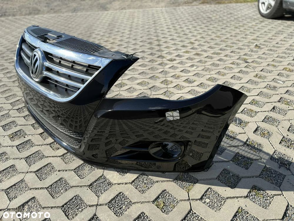 VW Tiguan I 5N LC9X Zderzak przód przedni kompletny 6xPDC 2008-11r Grill - 2