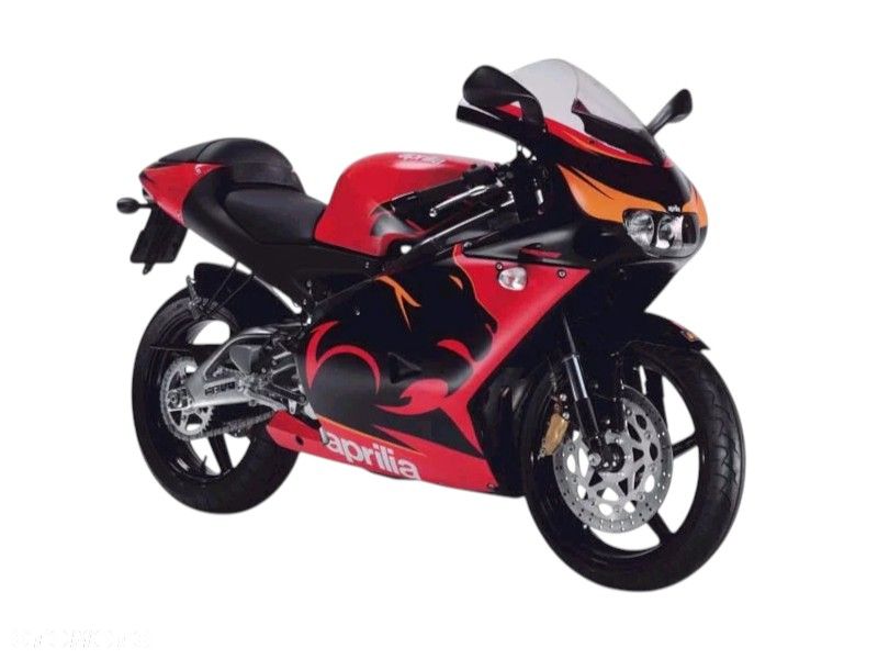 APRILIA RS 125 RS 125 EXTREMA reflektor lampa czasza owiewka wypełnienie licznik błotnik kierownica lusterko manetka felga tarcza zacisk pompa zawieszenie silnik moduł regulator zbiornik siedzenie set podnóżek stelaż stopka chłodnica tłumik - 2