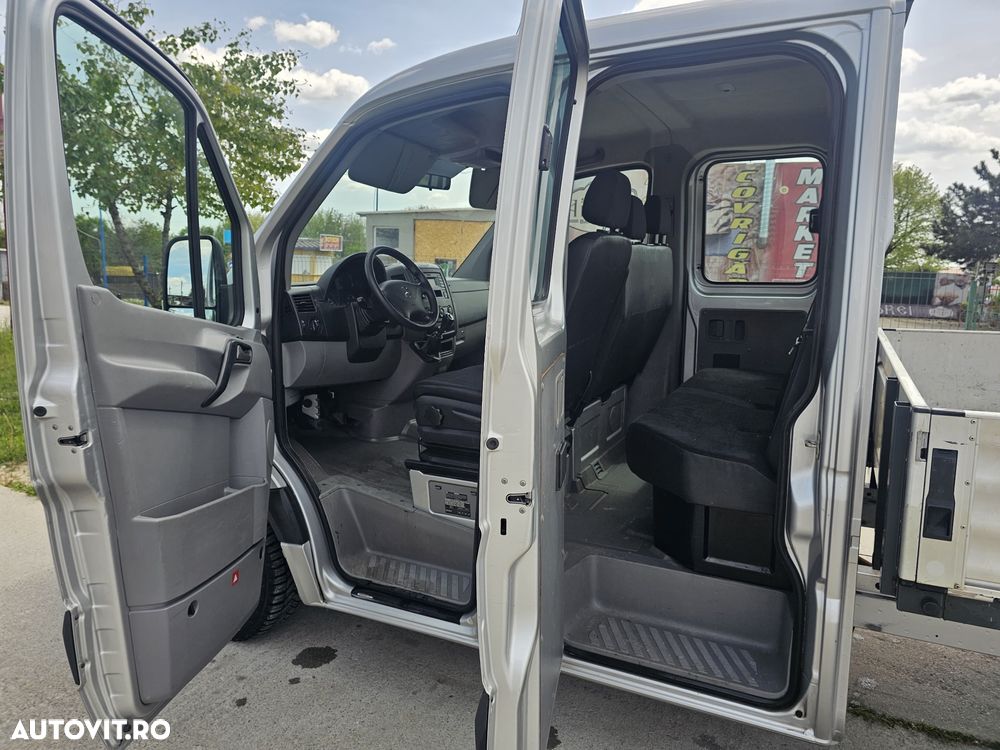 Mercedes-Benz Sprinter 313 CDI - DOKA - 7 locuri + bena pentru marfa - 10