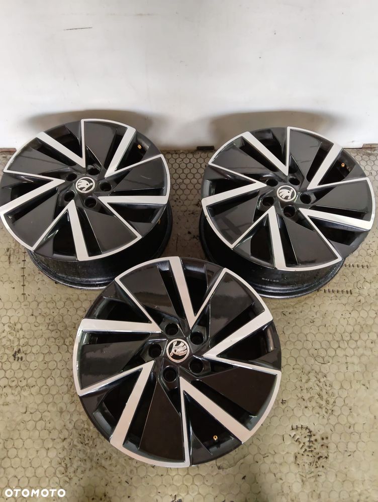 5E3601025AD felga  kolo 7.5Jx18 ET48 Skoda octavia IV czesci - 1