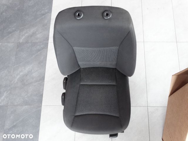 BMW 3 E90 E91 Fotel Pasażera Europa Mata Zajętości Ładny Przedlift Czarny Welur Super Stan - 2