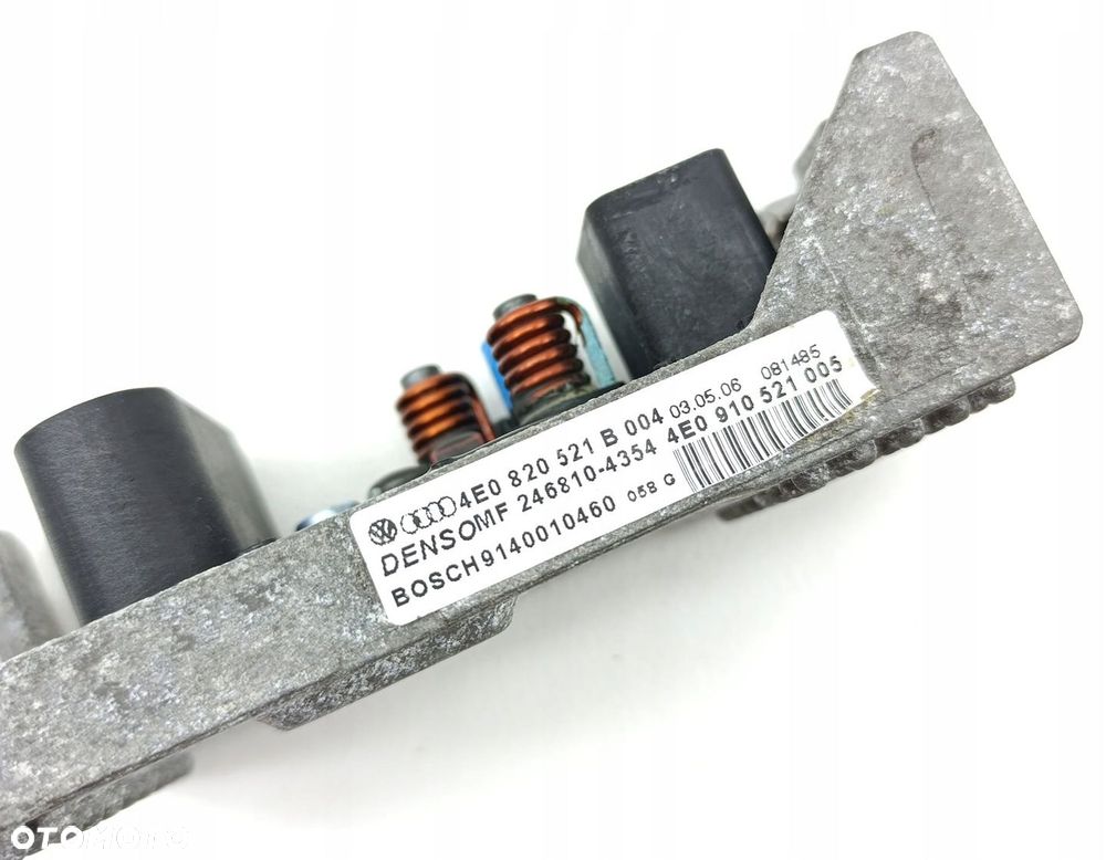 REZYSTOR OPORNIK DMUCHAWY AUDI A8 D3 4E0820521B - 7