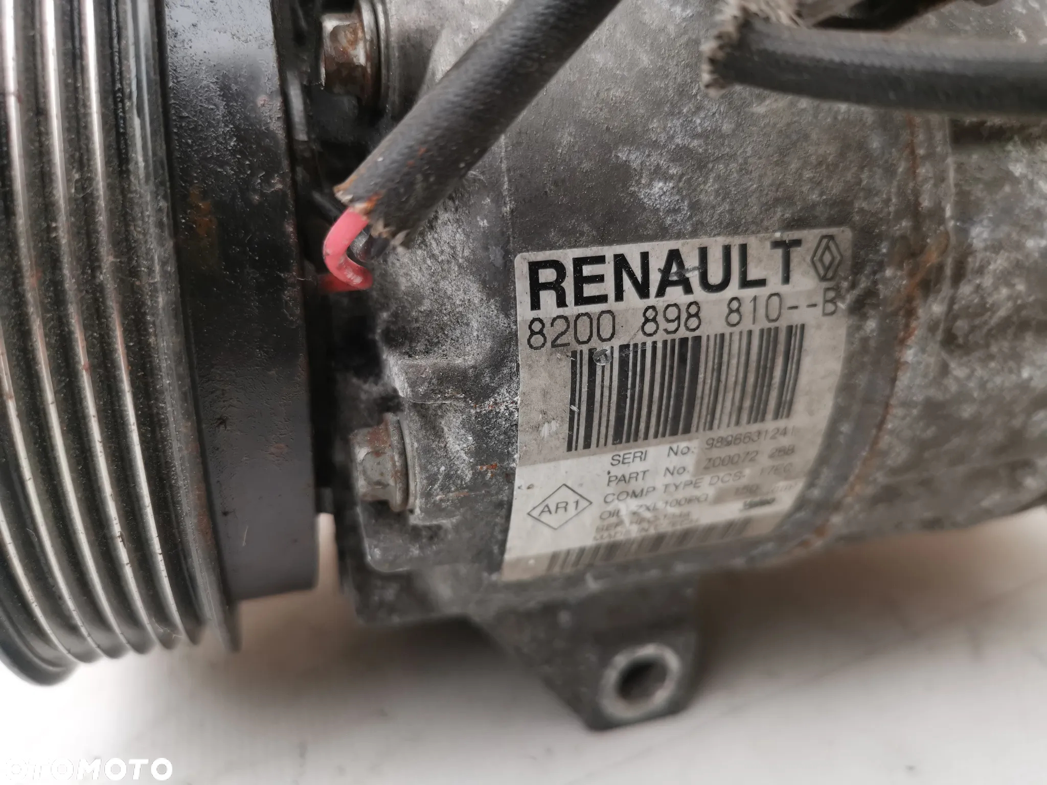 Sprężarka Kompresor Klimatyzacji Renault Laguna III 1.5 DCI 8200898810 --B - 2