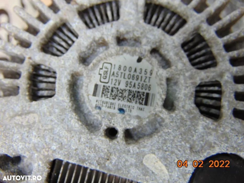 Alternator mitsubishi Space Star 1.0 dezmembrez space star 2015 - 2