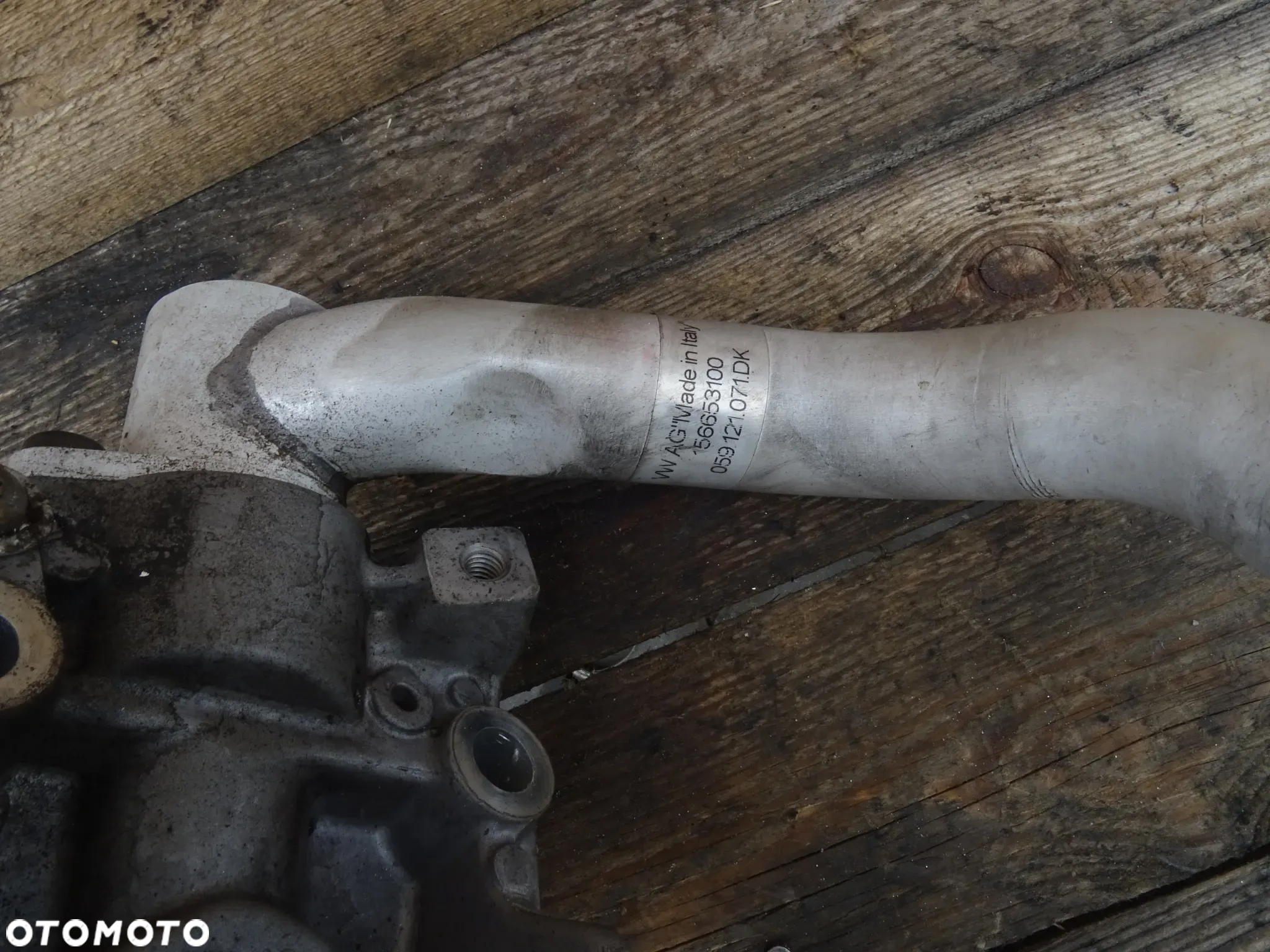 Łapa mocowania sprężarki klimatyzacji VW AMAROK 059145169CJ  PRZEWÓD WODY 059121071DK KOLEKTOR WYDECHOWY 059253733D - 3