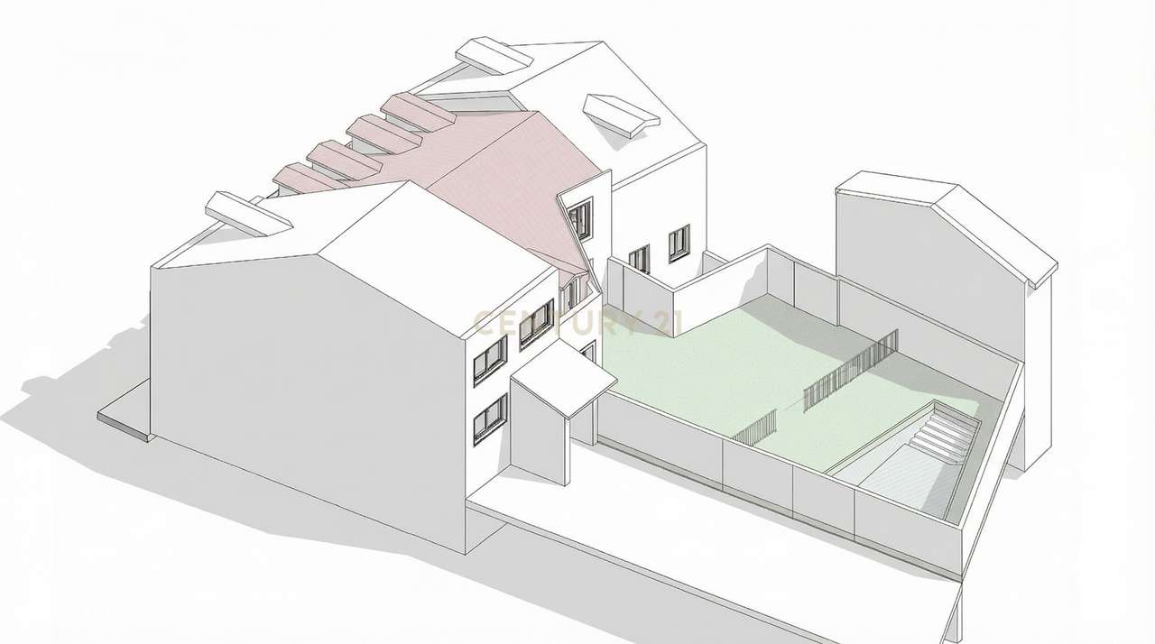 Terreno com projeto aprovado para construção de Moradia T4, para Venda - Grande imagem: 4/9