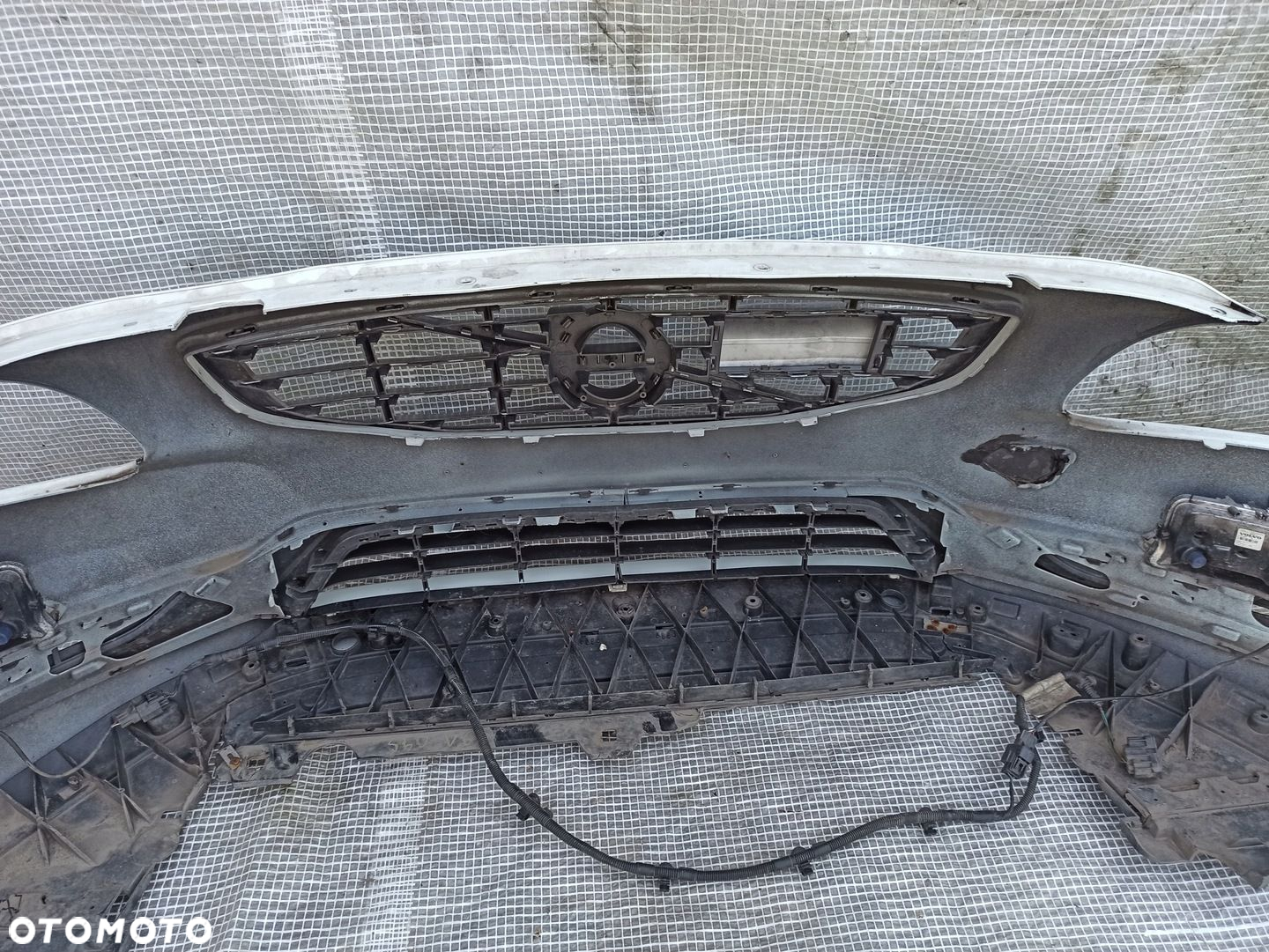 VOLVO S60 II V60 LIFT 13-18 ZDERZAK PRZEDNI PRZÓD KOMPLETNY BIAŁY 614 - 14