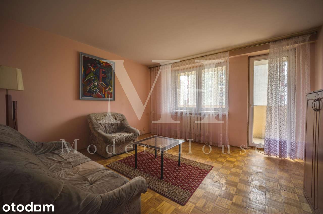 3 pokojowe mieszkanie z balkonem w bloku z cegły 1994r