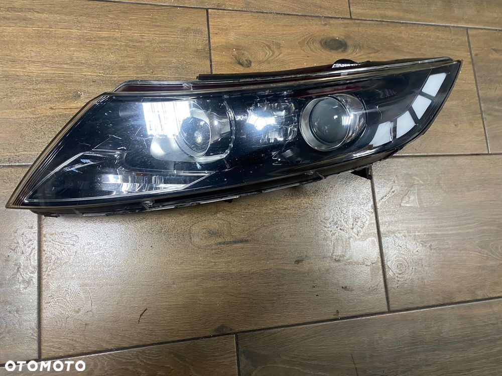 LAMPA LEWA KMP XENON LED KIA OPTIMA 3 III LIFT ORG - 1