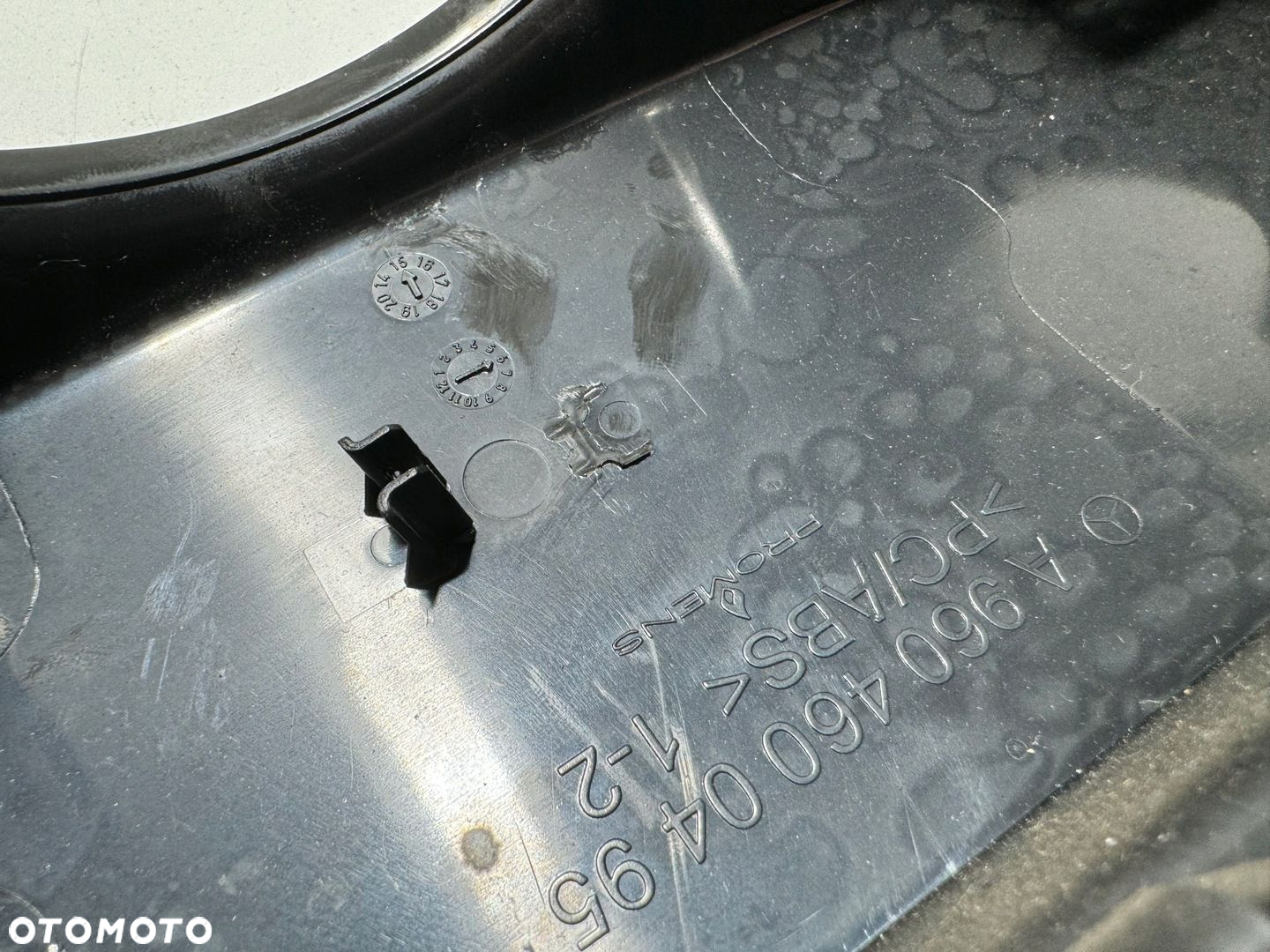 Plastik osłona kolumny pod kierownicę Mercedes Actros MP 4 A9604600495 - 4