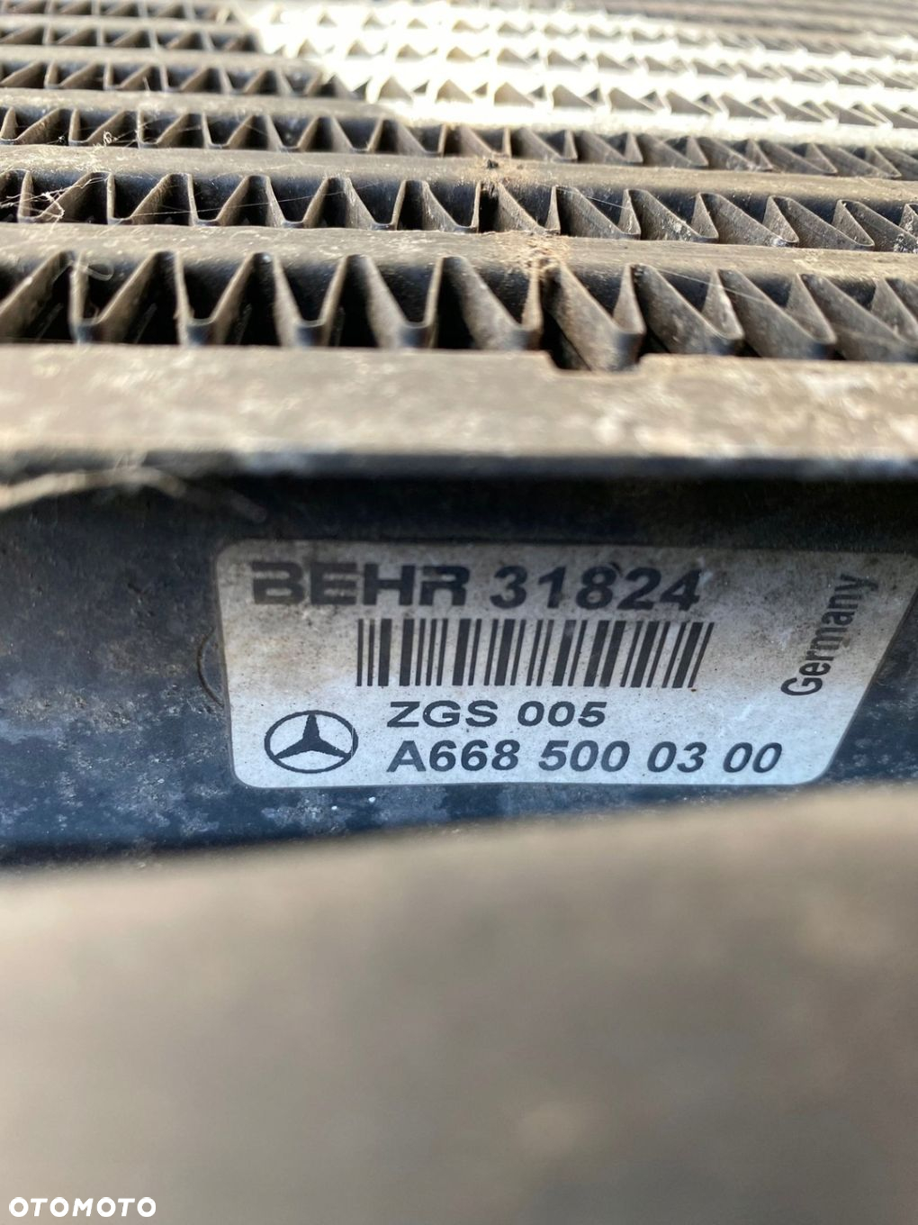 MERCEDES VARIO CHŁODNICA KOMPLET CHŁODNIC A6685000300 - 8