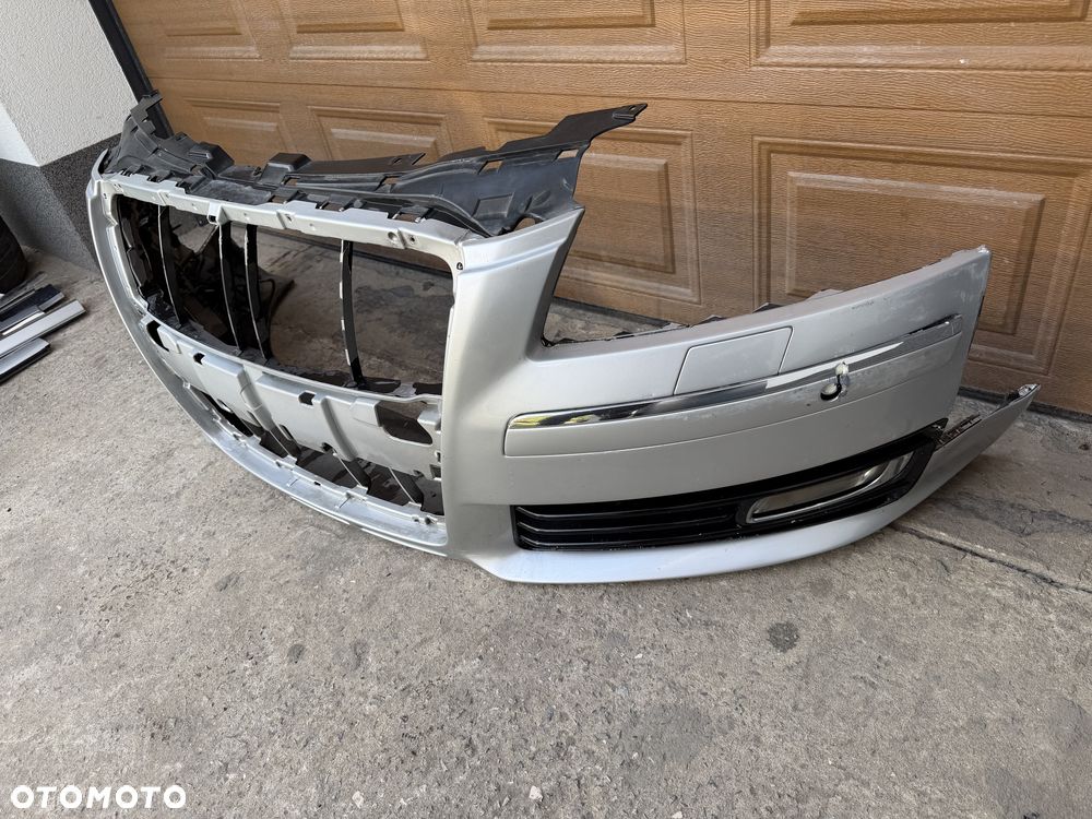 ZDERZAK PRZÓD PRZEDNI AUDI S8 D3 05-10 LY7W 4E0807105S KOMPLETNY - 4
