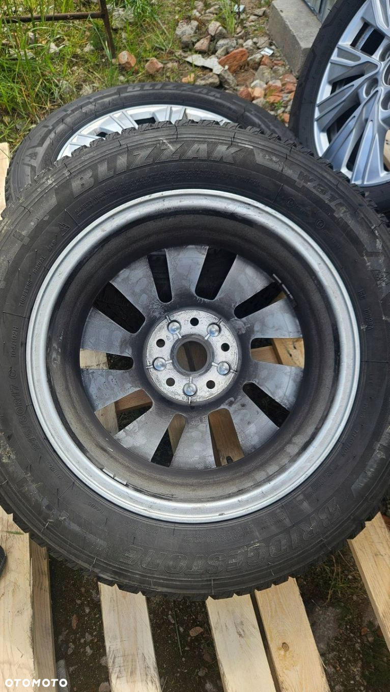 FELGI ALUMINIOWE VW T6 7T0601025A 17" 6.5J ET60 OPONY ZIMA 215/60/17C - 10