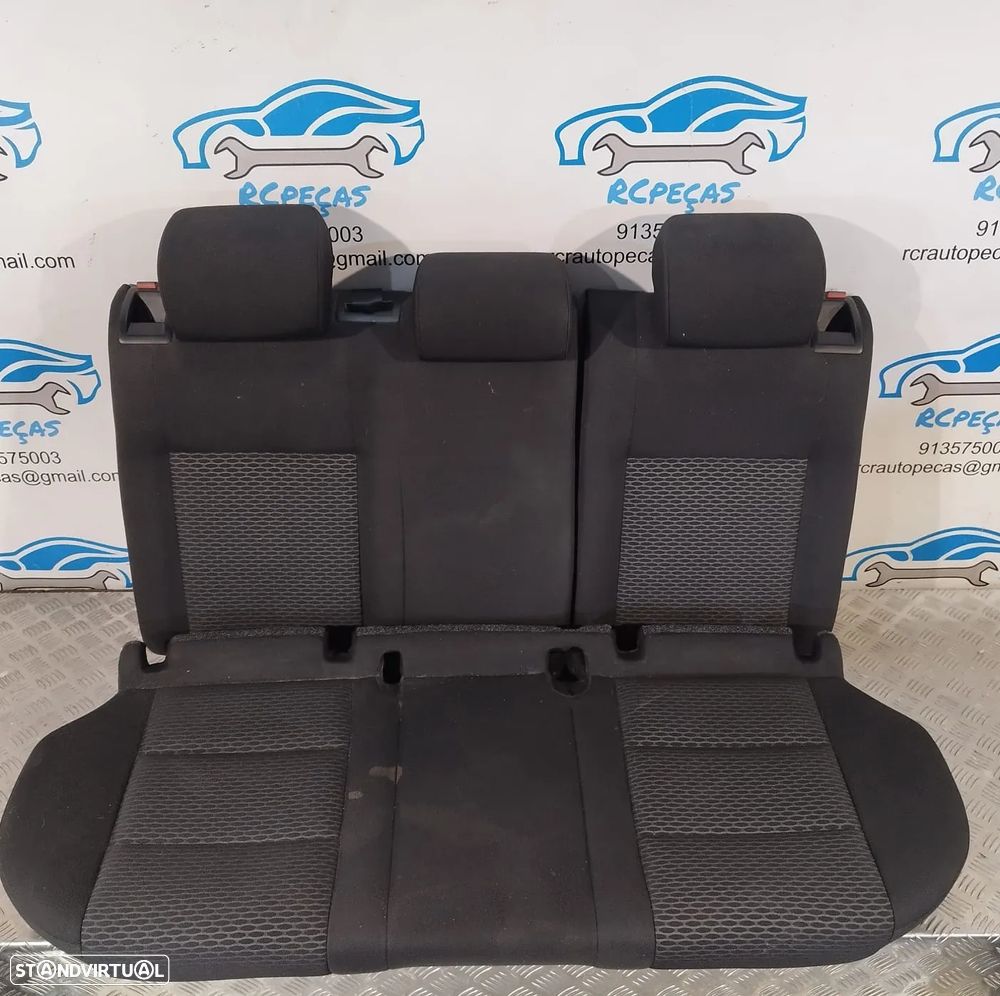 BANCO BANCOS RECLINÁVEIS VOLKSWAGEN VW GOLF VI MK6 TECIDO AIRBAG FRENTE FRONTAL TRASEIRO TRÁS - 8
