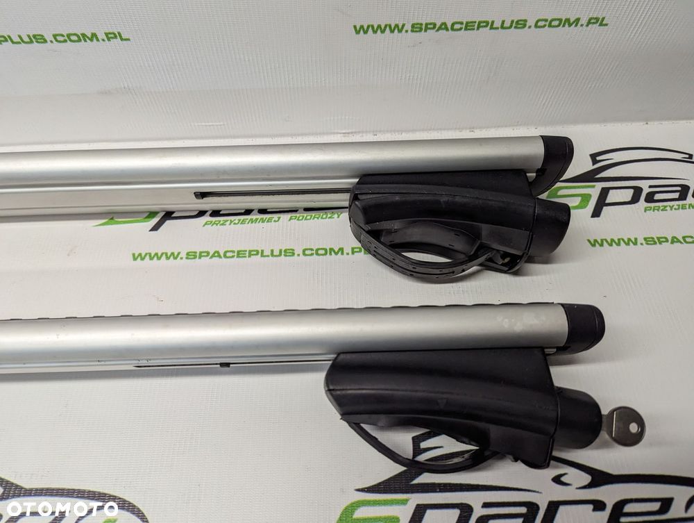 Bagażnik dachowy bazowy na otwarte relingi Thule 775 wingbar 127cm z napisem Renault. - 6