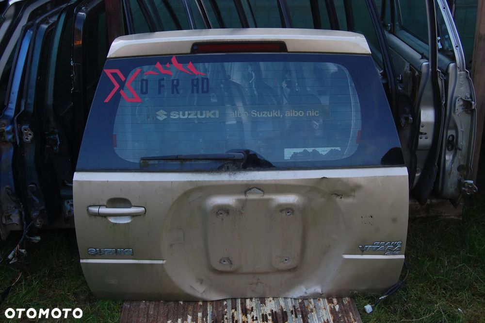 SUZUKI GRAND VITARA II - Klapa bagażnika z szybą - 5
