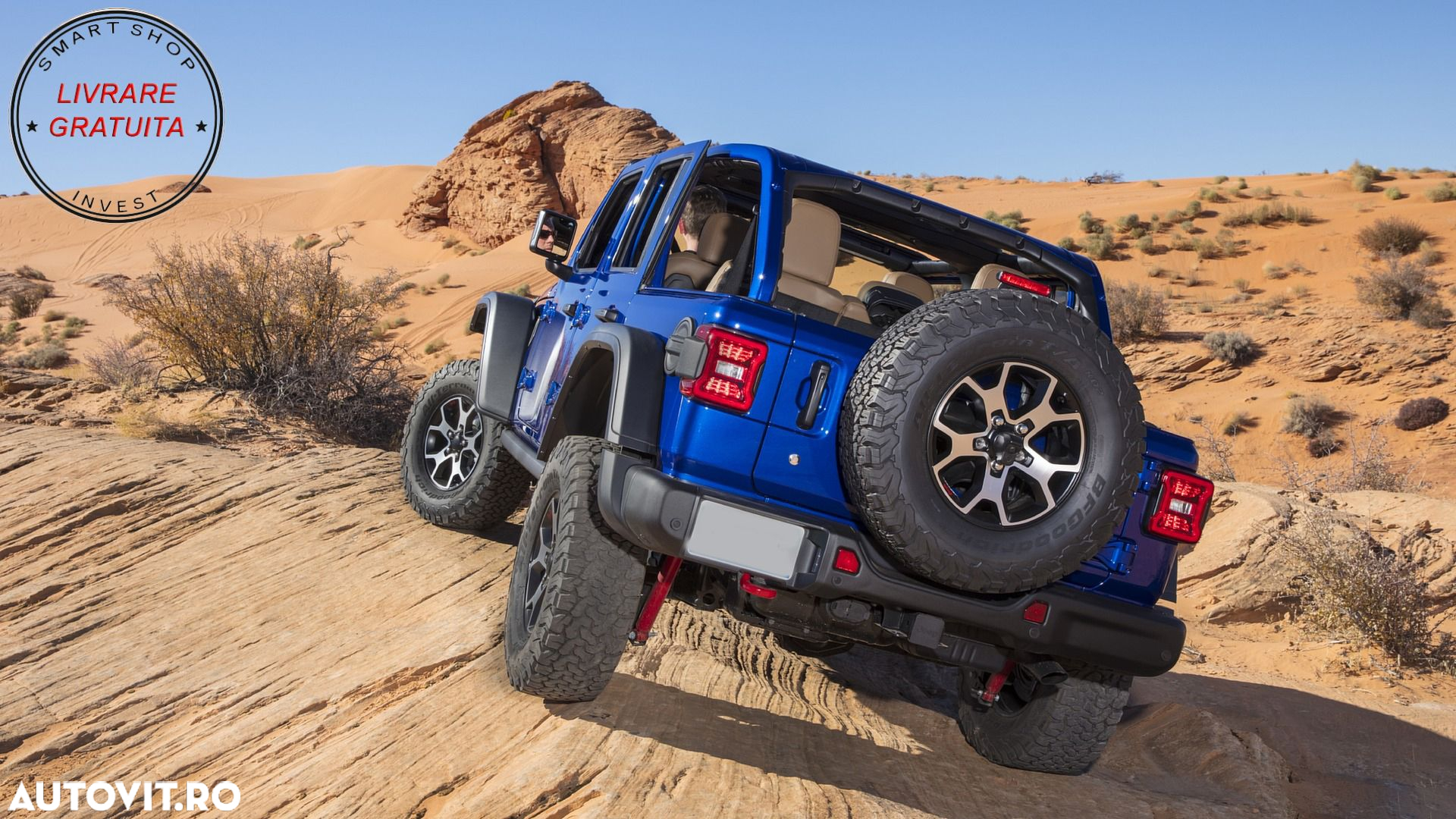 Bara Spate JEEP Wrangler JL (2018-Up) 10th Anniversary Hard Rock Style- livrare gratuita - 13