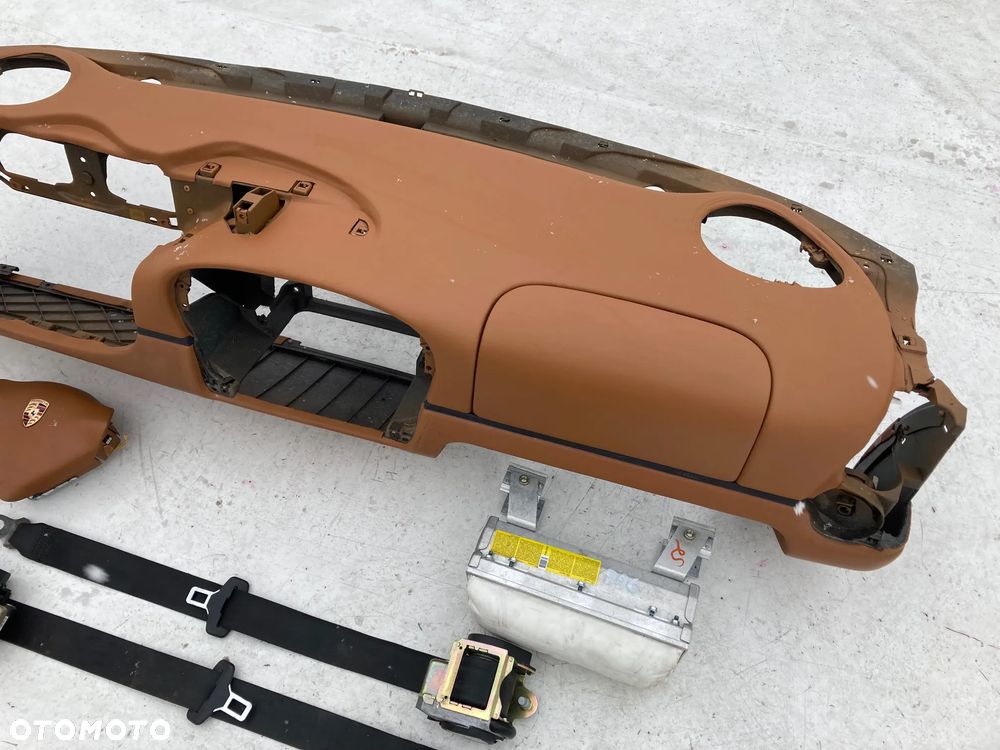 PORSCHE CAYMAN BOXSTER 987 CARRERA 911 997 AIRBAG PODUSZKA POWIETRZNA KIEROWCY SKÓRA - 4