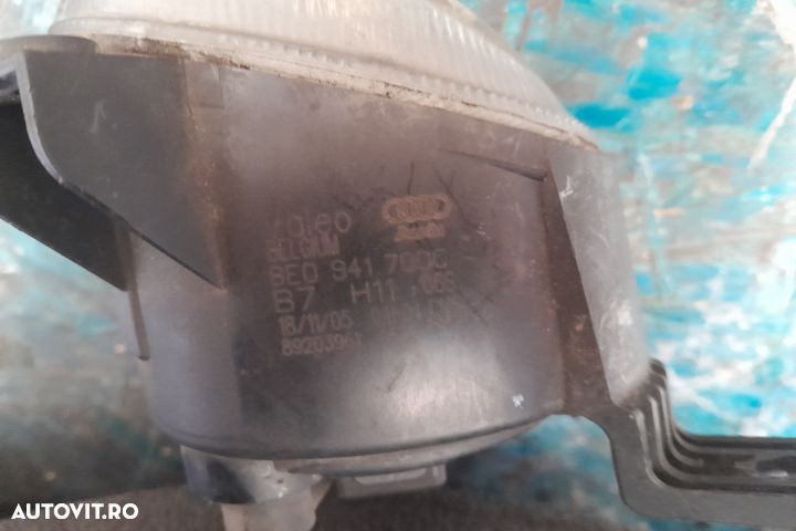 Proiector dreapta 8E0941700C 8E0941700C Audi A4 B7 [2004 - 2008] Avan - 2