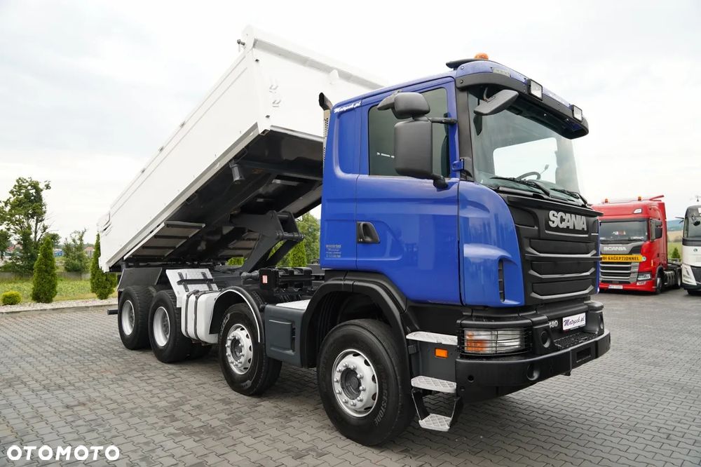 Scania G 480 / 8x4 / WYWROTKA DWUSTRONNA / HYDROBURTA / MANUAL - 4