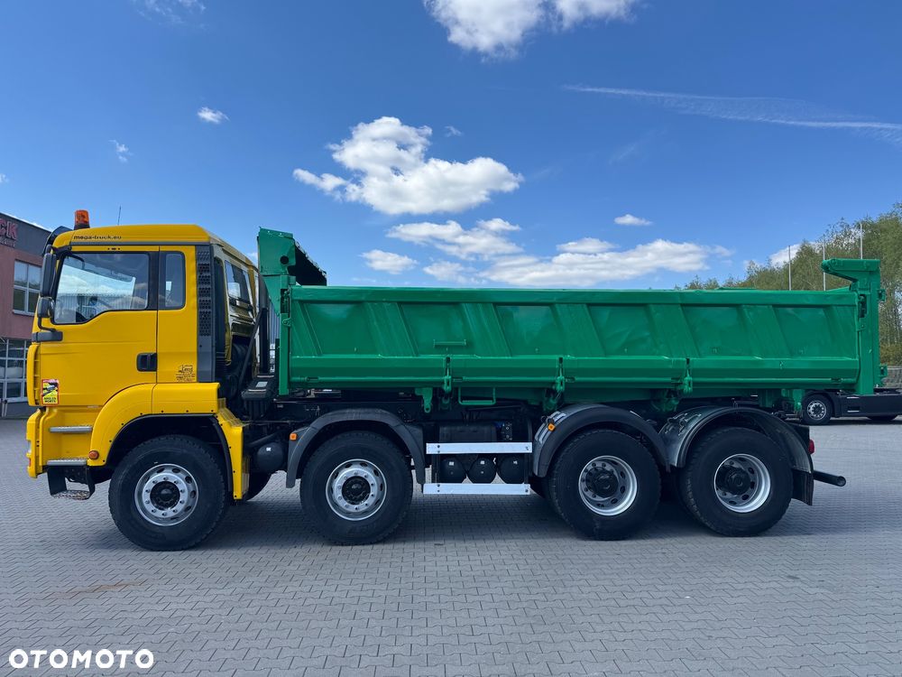 MAN TGA 35.430 8x4 MEILLER HYDROBURTA ładne i zadbane - 8