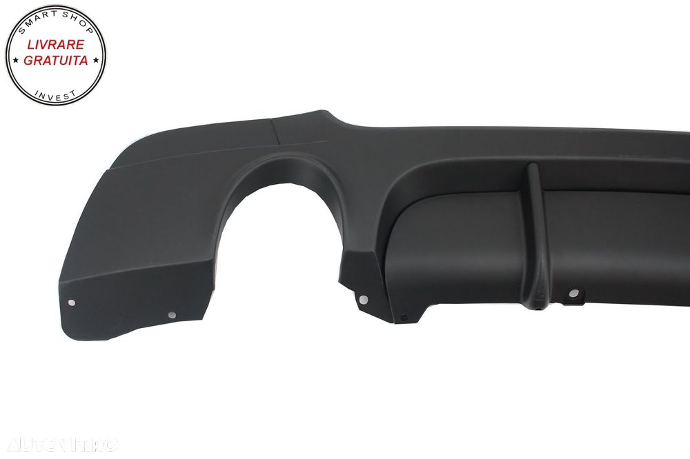 Difuzor Bara Spate Cu Evacuare Dubla BMW 3 Series E92 E93 (2006-2013) M Design- livrare gratuita - 4