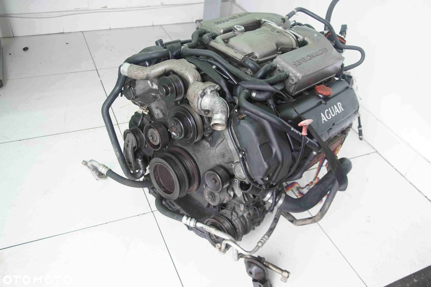 SILNIK AJ27S JAGUAR XKR X100 KOMPRESOR SUPERCHARGER 4.0 V8 276 kW 2002r - 4